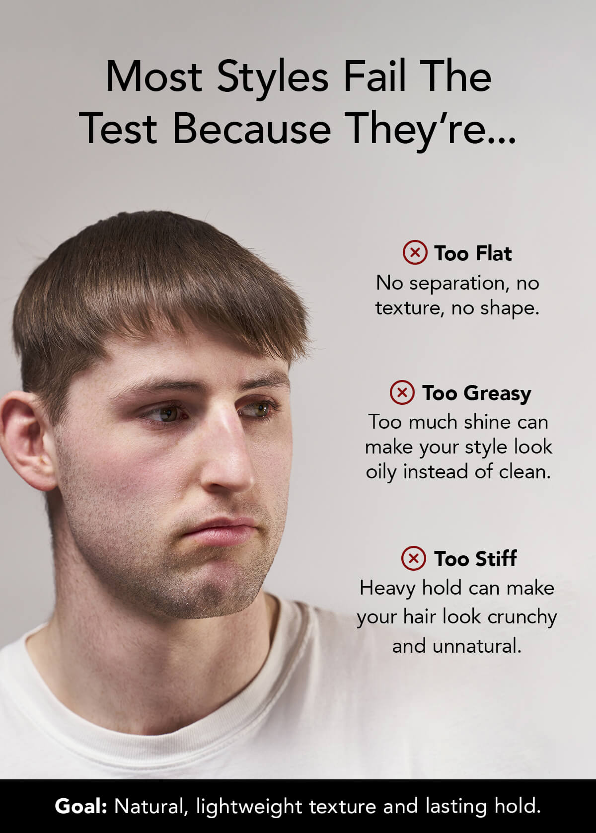 Most Styles Fail The Test Because They're...