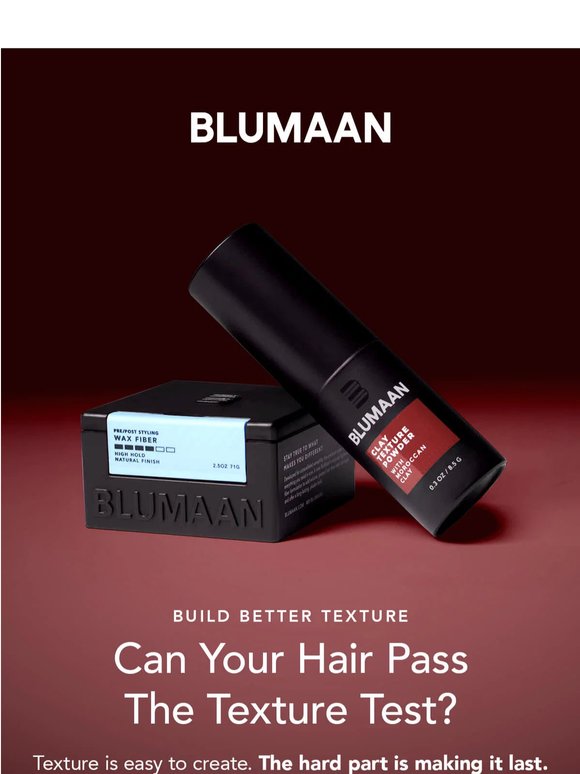 Most hair fails this test by noon