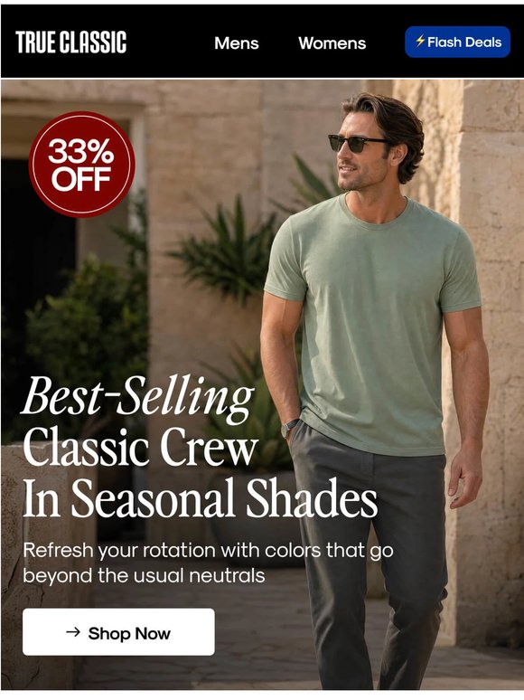 Our #1 Best-Selling Crew In Summer Shades