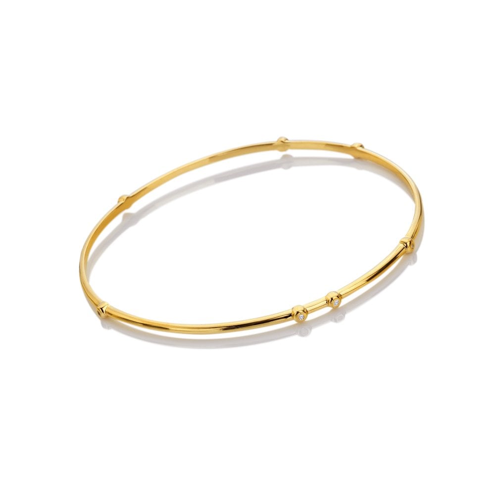 Image of HD X Tasha Ghouri Organic White Topaz Bangle