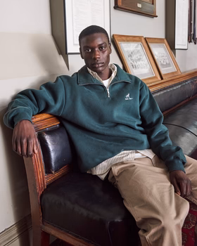 THE PORTOFINO QUARTER ZIP SWEATER