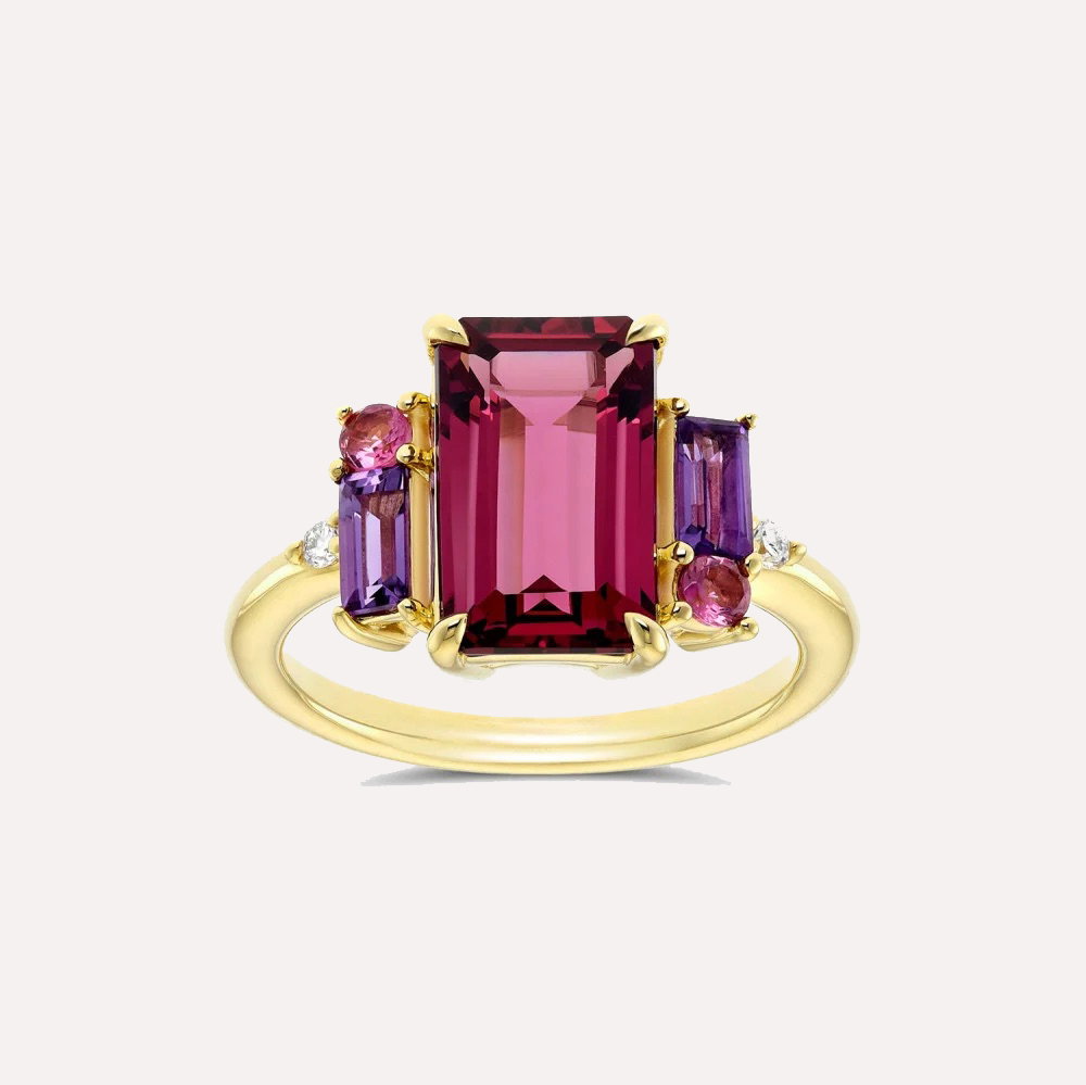 Charli Rhodolite Garnet Ring