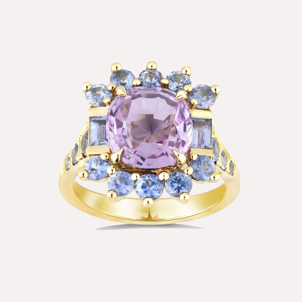 Thea Spinel & Sapphire Ring