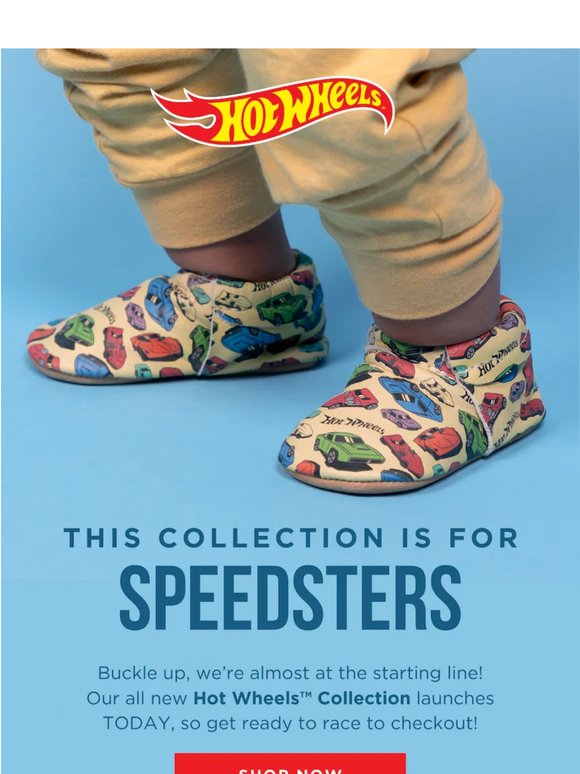 Rev Your Engines: New Hot Wheels™ Baby Shoes