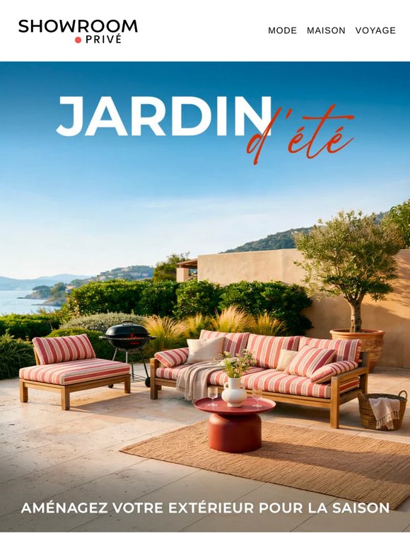 Vite, aménagez votre extérieur à prix cassés ! ☀️