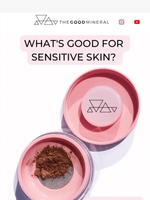 What's actually GOOD for sensitive skin?