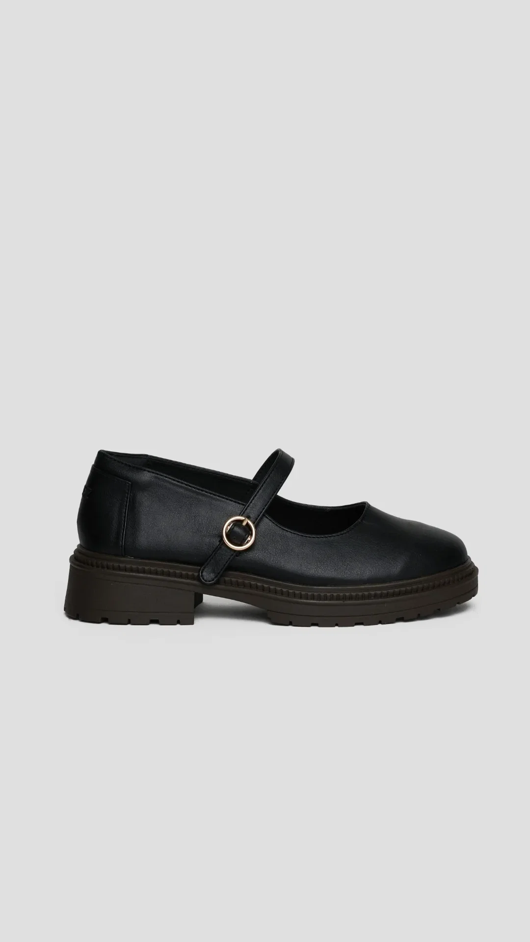 Mary Jane Platform Napa Charcoal