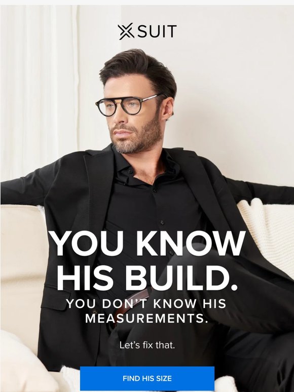 Not Sure of His Size? Start Here