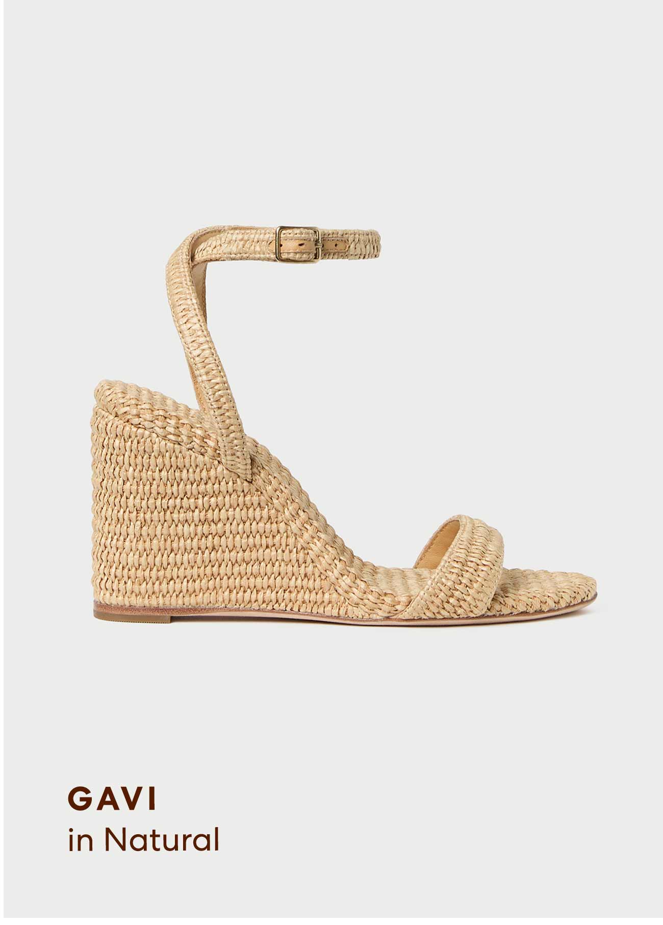 Gavi in Natural Wedge