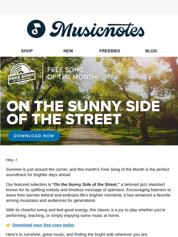 Don't Miss Out on June's Free Song!