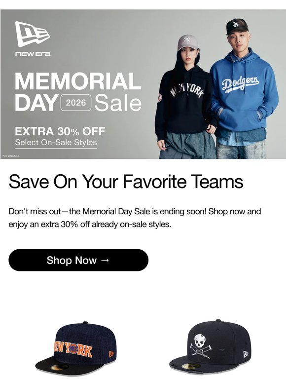 Last chance to save an extra 30%