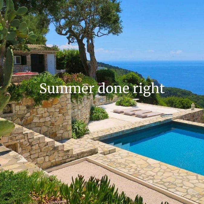 Summer done right - find your perfect summer villa stay