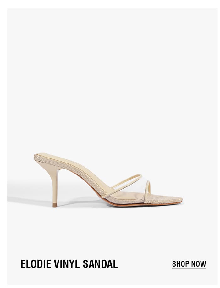 ELODIE VINYL SANDAL | SHOP NOW 