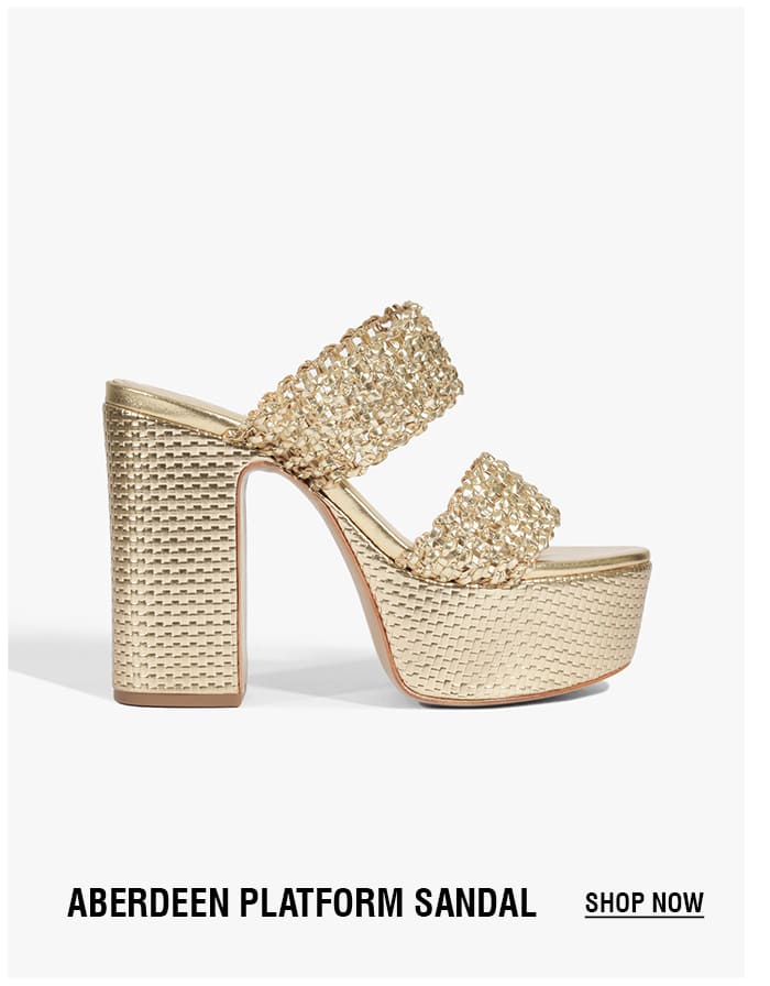 ABERDEEN PLATFORM SANDAL | SHOP NOW 