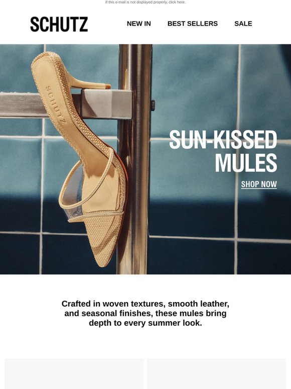 Sun-Kissed Mules