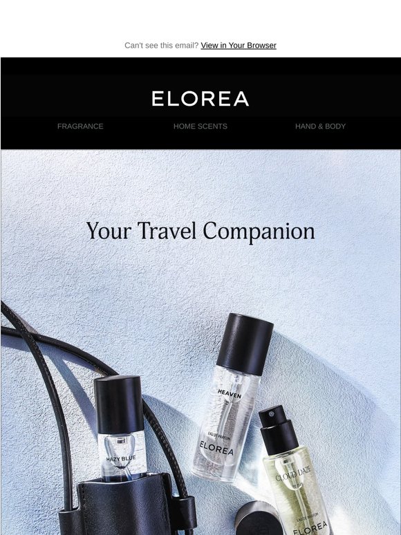 Complimentary Travel Scent Pouch