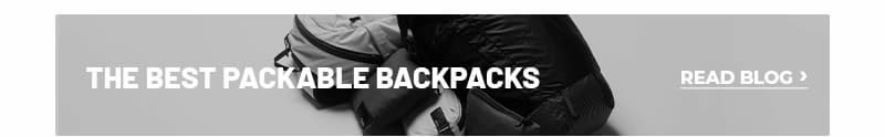 The best packable backpacks. Read Blog >