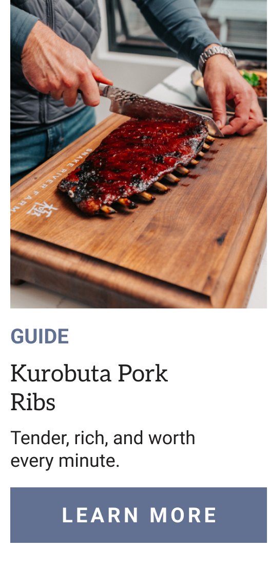 Kurobuta pork ribs guide