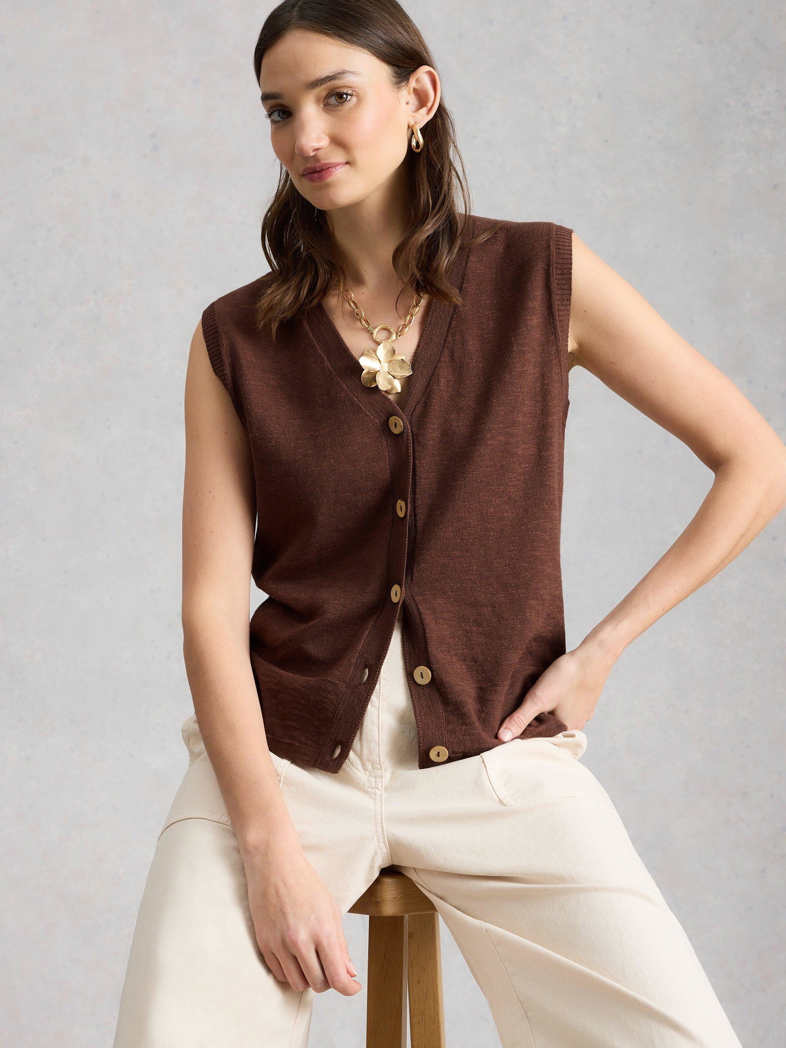 Shop Nova Linen Blend Tank