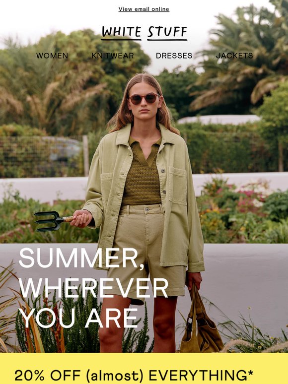 Your Great British Summer looks: 20% off