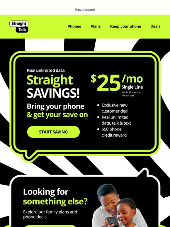 💚 Like your phone? LOVE this $25/mo plan! 💚