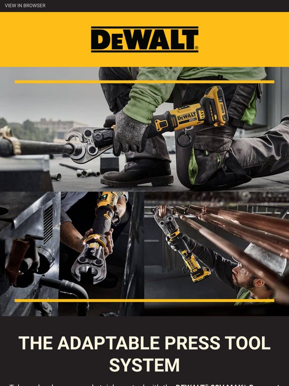 An Adaptable Press Tool System