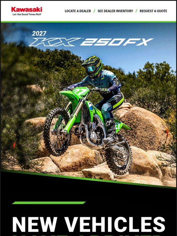 🚀New Models Just Launched — Including the KX327 2-Stroke 💨