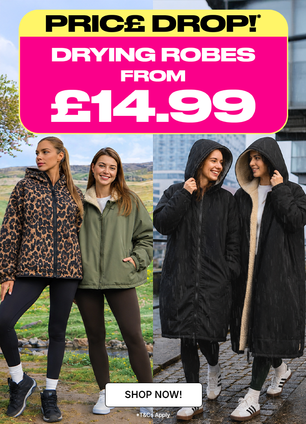Price Drop! Drying Robes from £14.99 - Shop Now