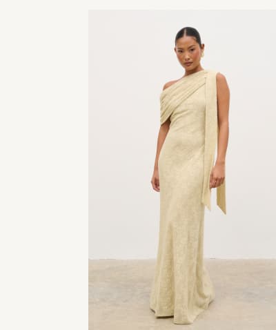Freya One Shoulder Floral Maxi Dress