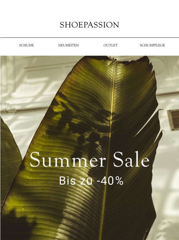 Summer Sale: Bis zu -40 % auf Sneaker
