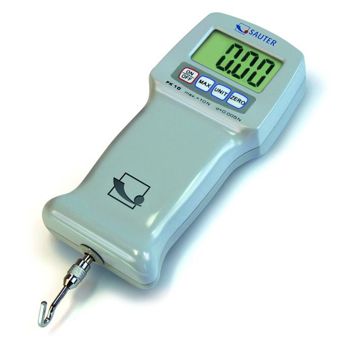 Kraftmessgerät - digital - Messbereich 10 bis 1000 N - Ablesbarkeit [d] 0,005 bis 0,5 N