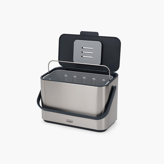 Collect™ 4L Stainless-steel Food Waste Caddy