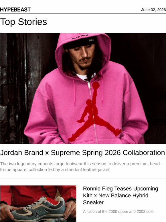 Supreme x Jordan Skipped the Shoes 🙅‍♂️