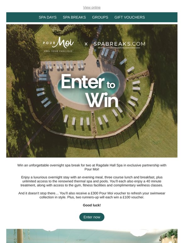 Win an overnight escape!