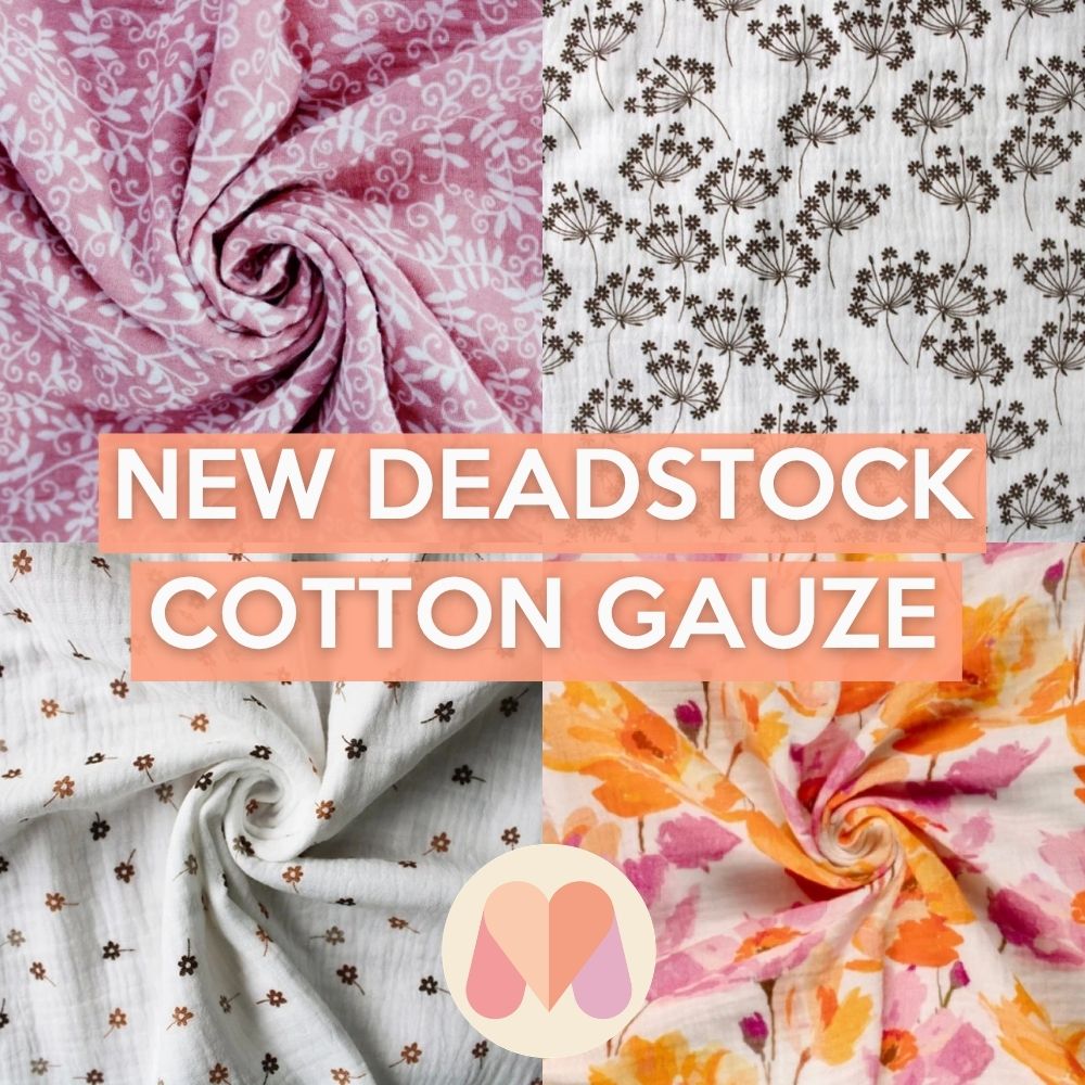 Deadstock cotton double gauze