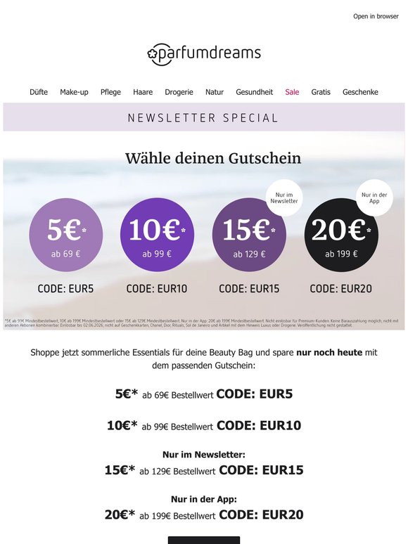 Last Chance: Bis zu 20€ ON TOP sparen ⏰