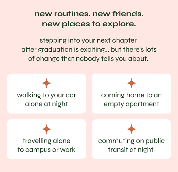 new routines. new friends. new places to explore.
