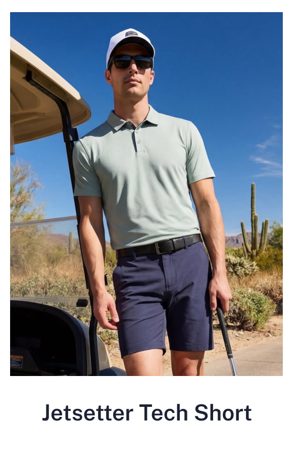 Jetsetter Tech Short