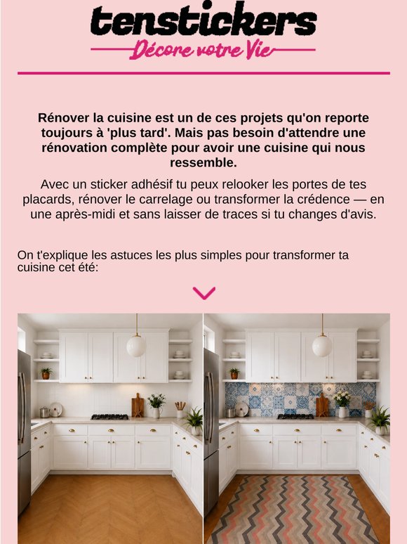 Comment rénover votre cuisine sans travaux: idées faciles et économiques