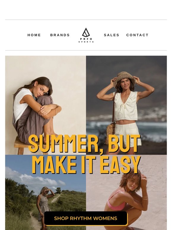 Your Summer Uniform Just Pulled Up