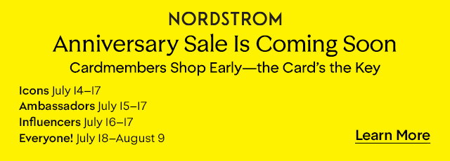 Nordstrom Anniversary Sale Coming Soon 