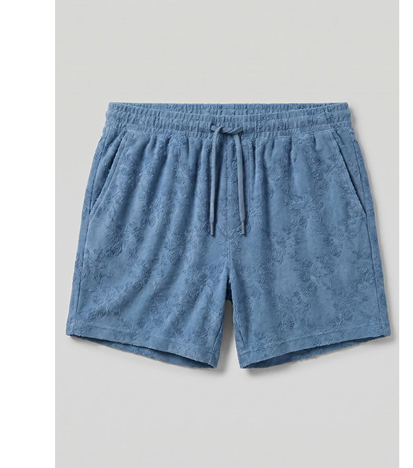 Shop the 5" Terry Jacquard Hawaiian Short