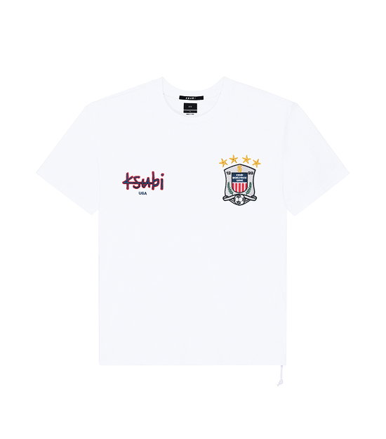 USA EKCESS SS TEE TRU WHITE