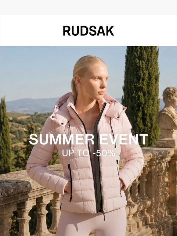 Summer Starts now, enjoy up to -50%