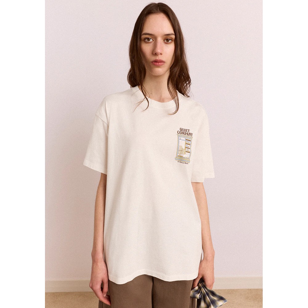 Image of Quiet Company Tee - Ecru