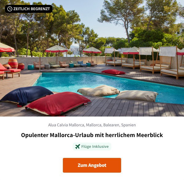 Opulenter Mallorca-Urlaub mit herrlichem Meerblick