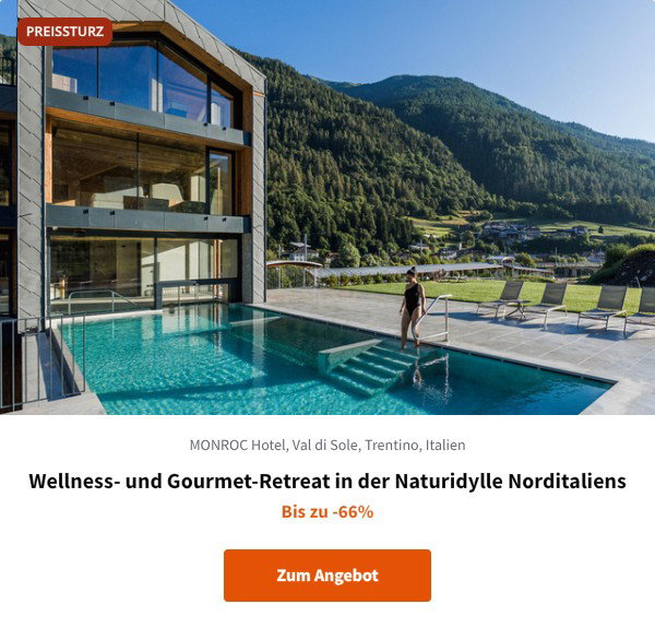 Wellness- und Gourmet-Retreat in der Naturidylle Norditaliens