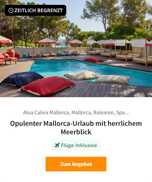 Opulenter Mallorca-Urlaub mit herrlichem Meerblick