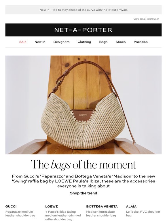 The new bags on our radar