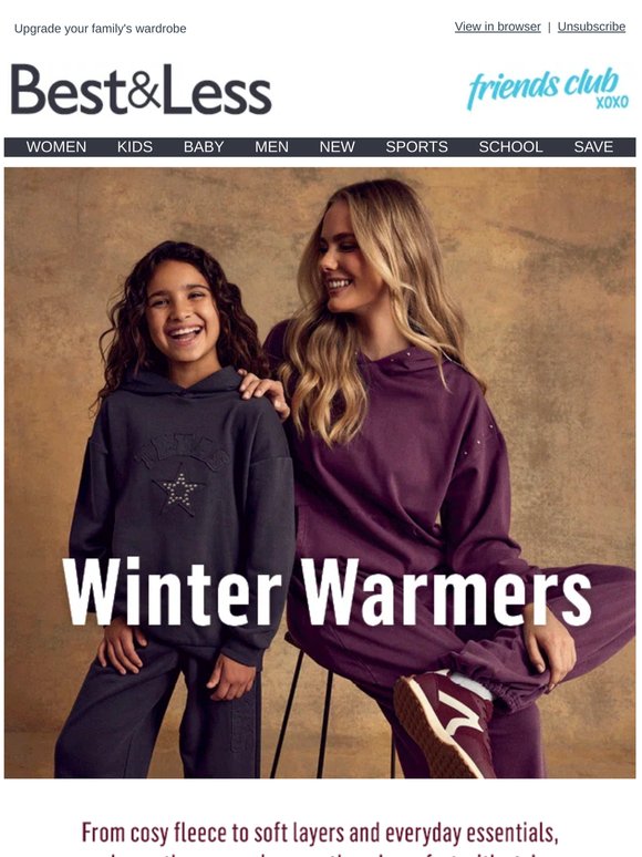 Winter Warmers for the Whole Fam☃️